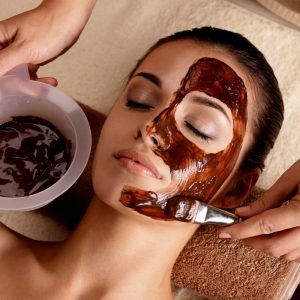 chocolademasker - schoonheidsbehandeling