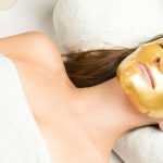 Goudmasker - schoonheidsbehandeling