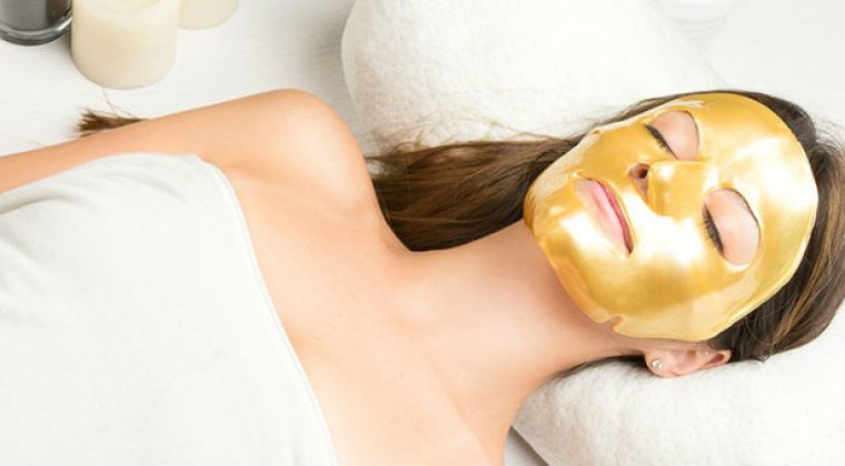 Luxe masker goud, kristal, kaviaar, chocolade of andere