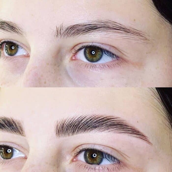 Brow Lamination zonder verven — Beautyhouse Rotterdam