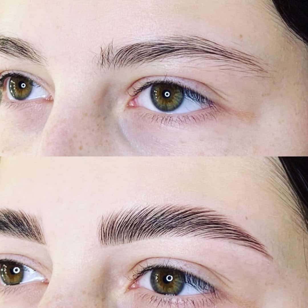 Brow Lamination zonder verven bij Beautyhouse Rotterdam