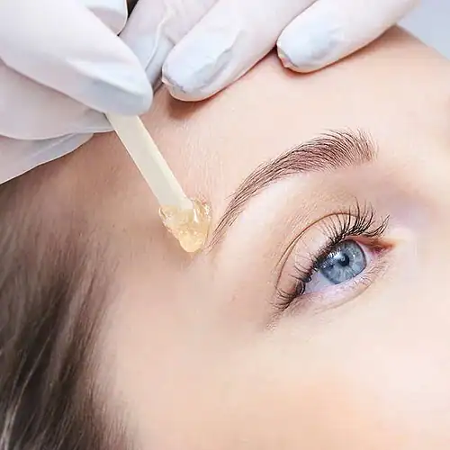 Epileren touw gezicht plus wenkbr